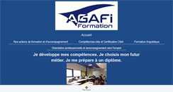 Desktop Screenshot of agafi.fr