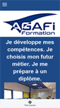 Mobile Screenshot of agafi.fr